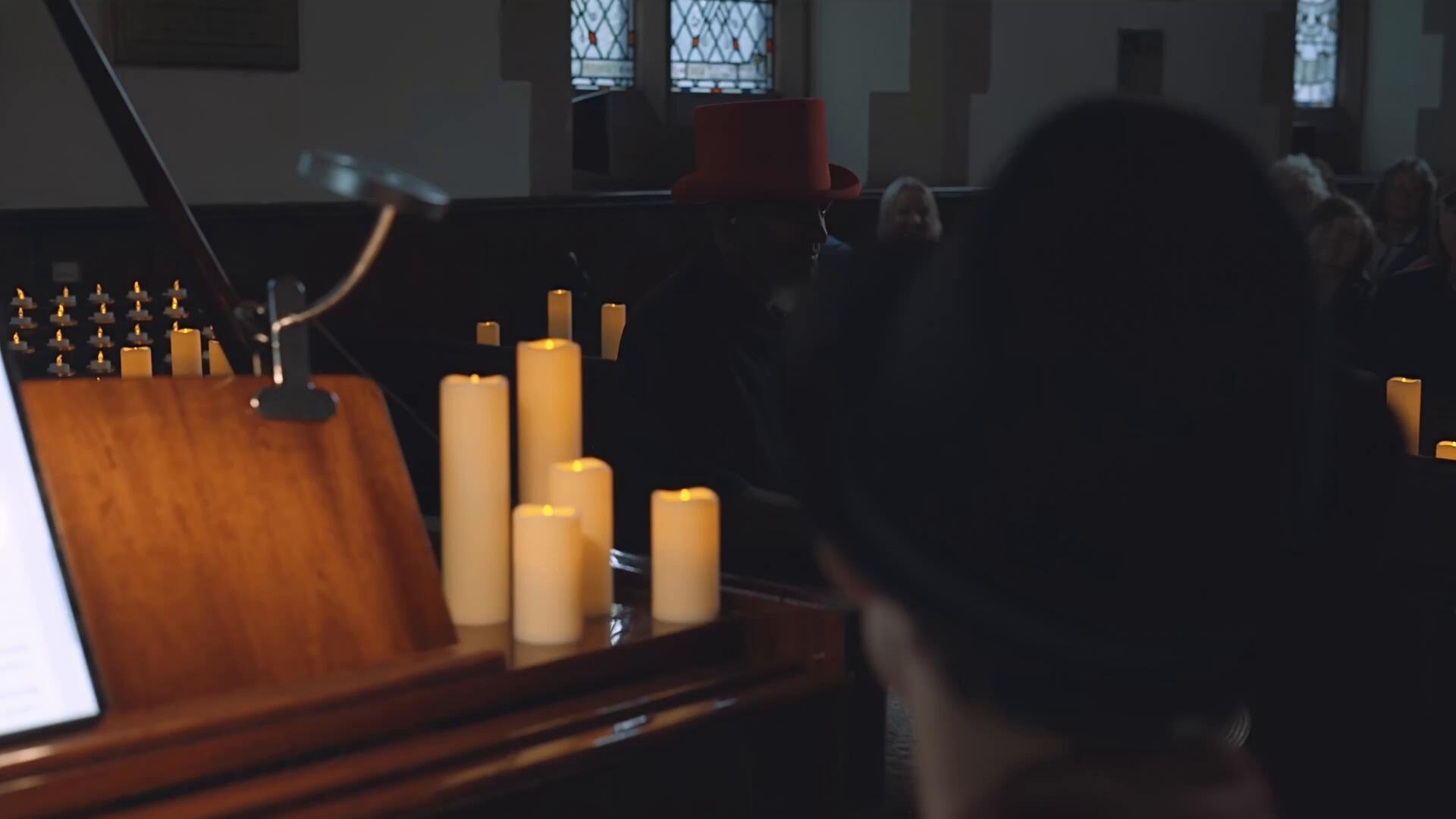 Matthew Shiel performs on Al Jazeera